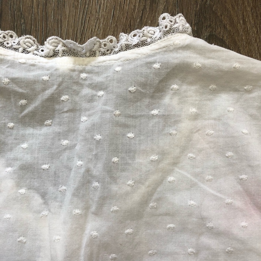 Lily Blouse Tokyo Embroidered Lace Button Down Top - Picture 6 of 16